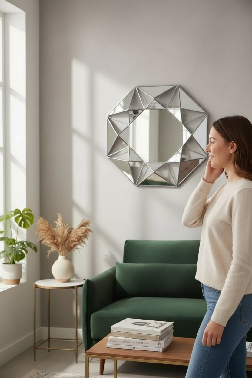 GI Silver Diamond DC Mirror